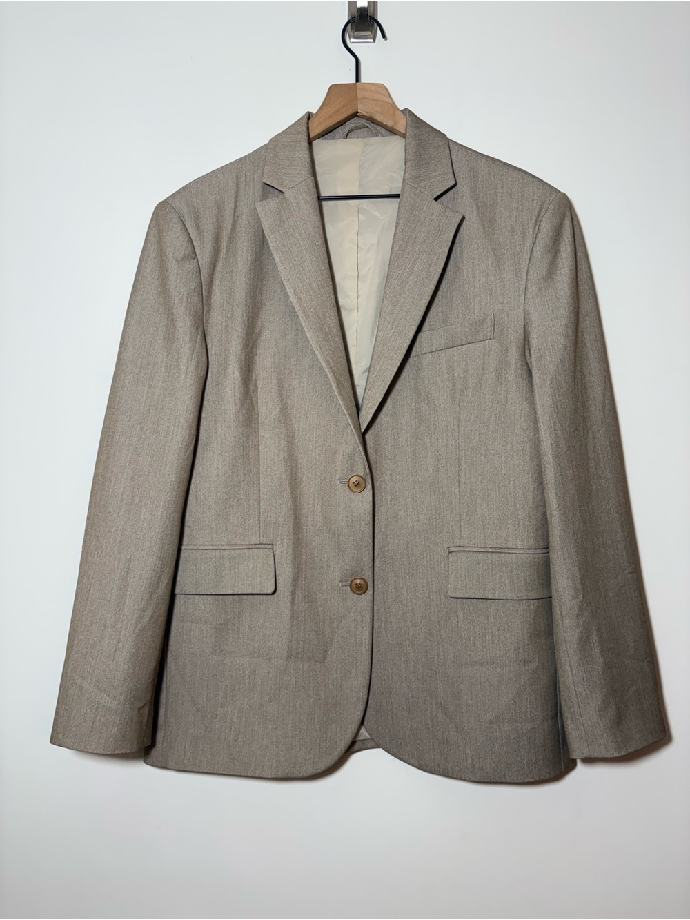 Djerf Avenue Beige Forever Oversized Blazer Size Small New